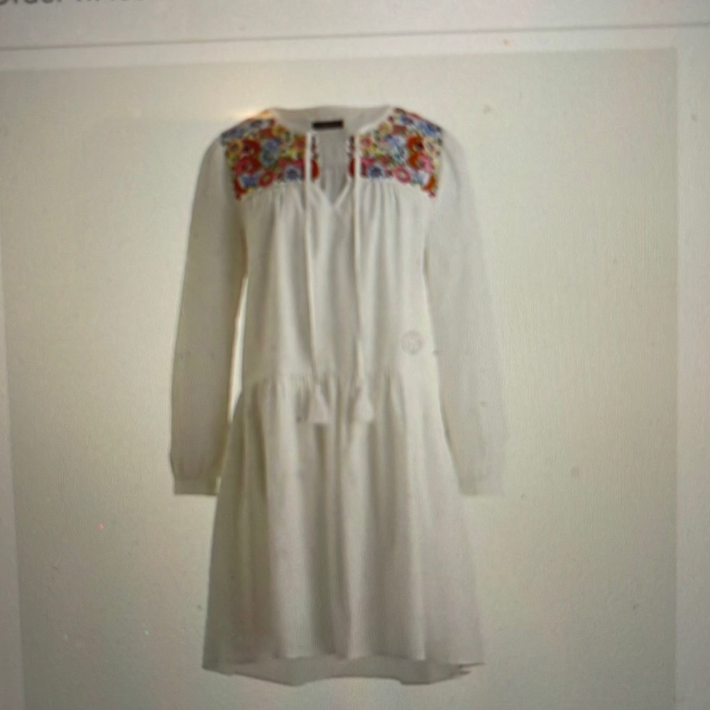 J. Crew pooling tunic dress with pockets